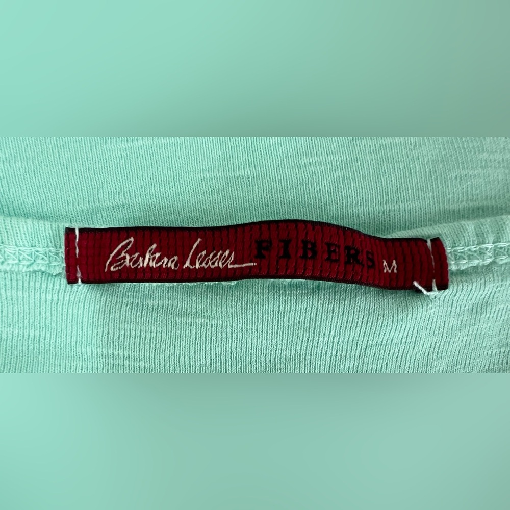 Barbara Lesser Aqua Tank Top - Picture 4 of 4